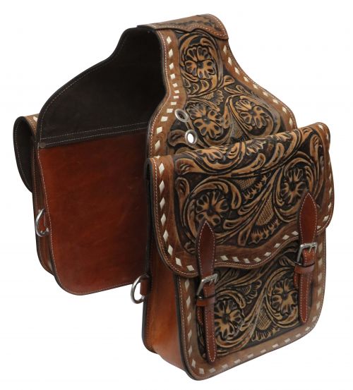 Saddle Bags - Genuine Leather Saddle Bag Set