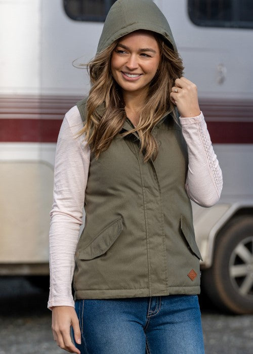Pure Western Bailey Hooded Vest