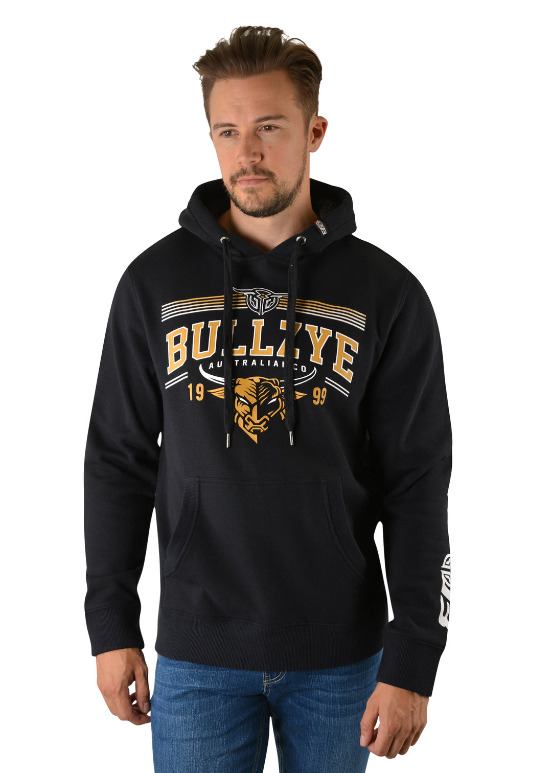 Jumper - Mens Bullzye Contour Pull over Hoodie