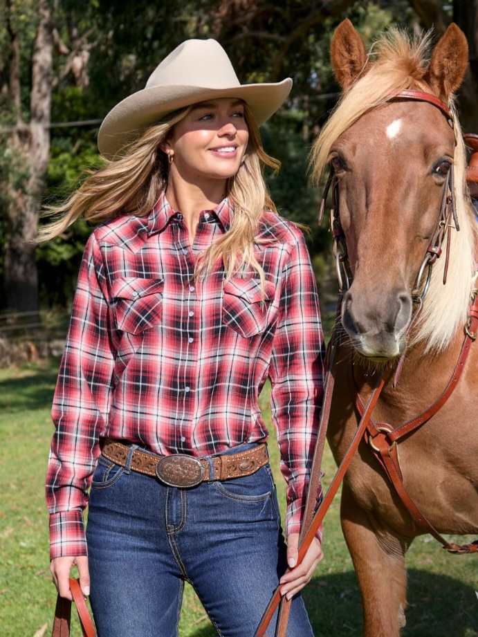 Pure Western Ladies Joyce Cotton Shirt