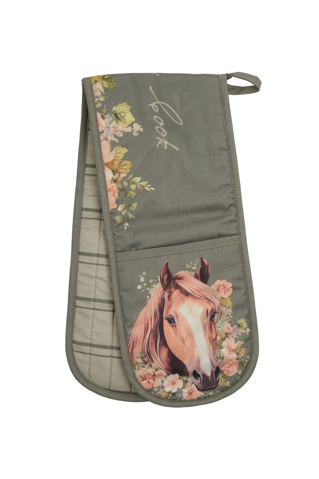 Kitchen - Thomas Cook Oven Glove - Sage Horse
