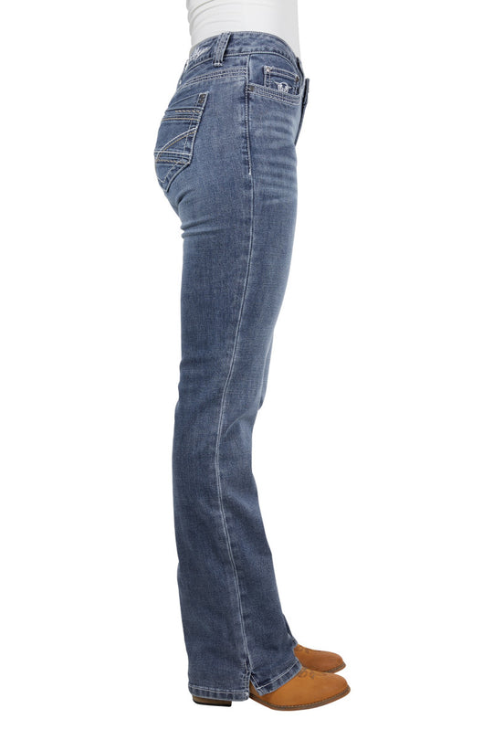 Bullzye Ladies Western Azalea Stretch Jeans