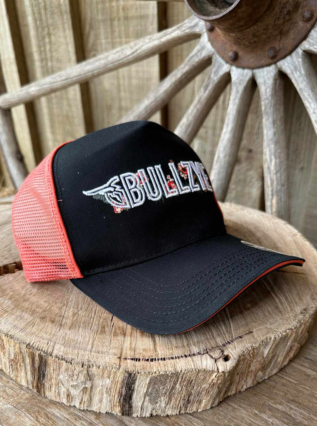Bullzye Tropics Coral Trucker Cap