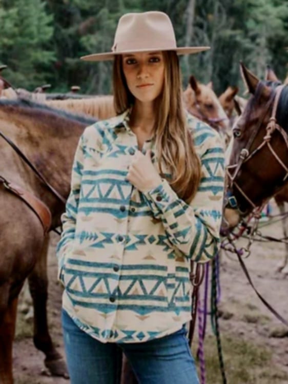 Outback Hazel Shirt Jacket Tan