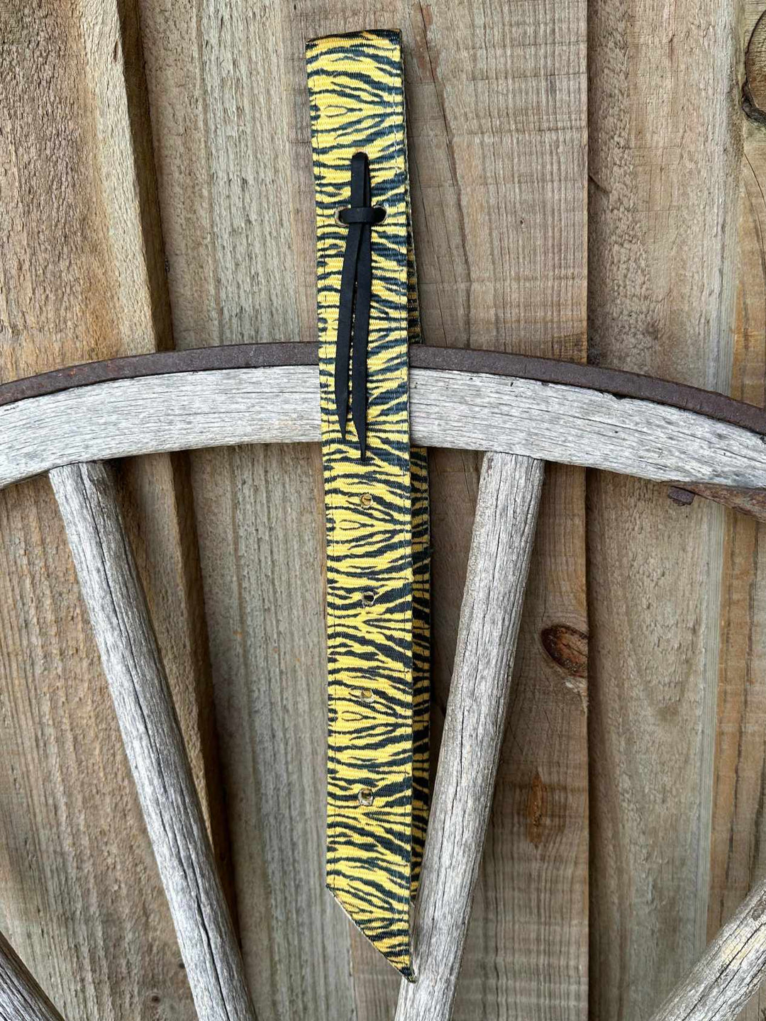 Billett - Western Billett Tie Strap & Off Billett Set Tiger