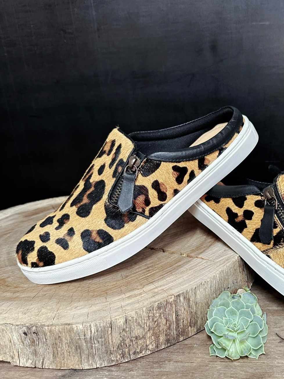 Slip on - Genuine Hide Sneaker Slip On Shoes