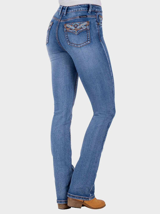 Pure Western High Rise NINA Bootcut 34" Leg Jeans