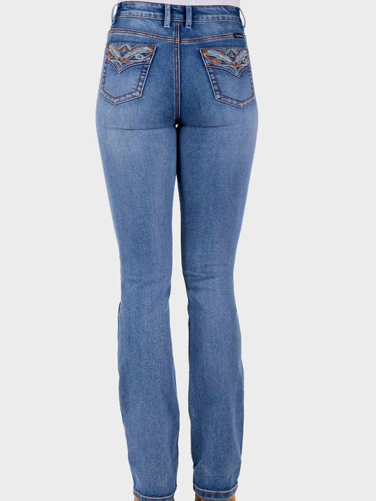 Pure Western High Rise NINA Bootcut 34" Leg Jeans