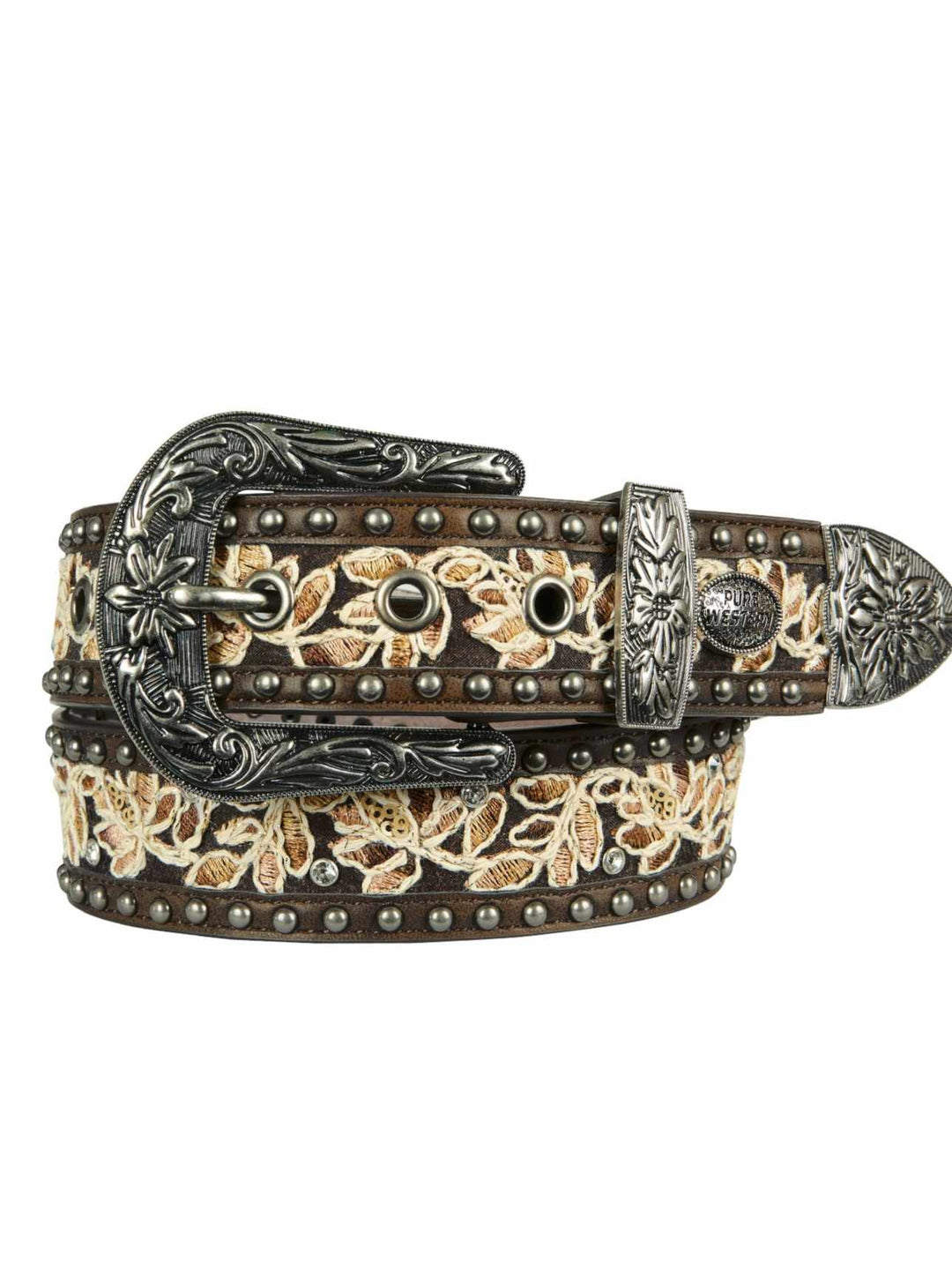 Ladies Pure Western Alegra Floral Belt