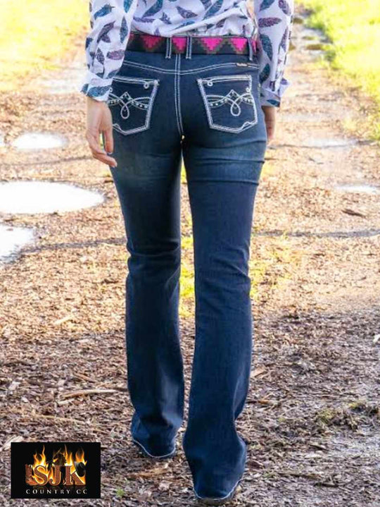 Pure Western Rhian Bootcut 34" Leg Jeans