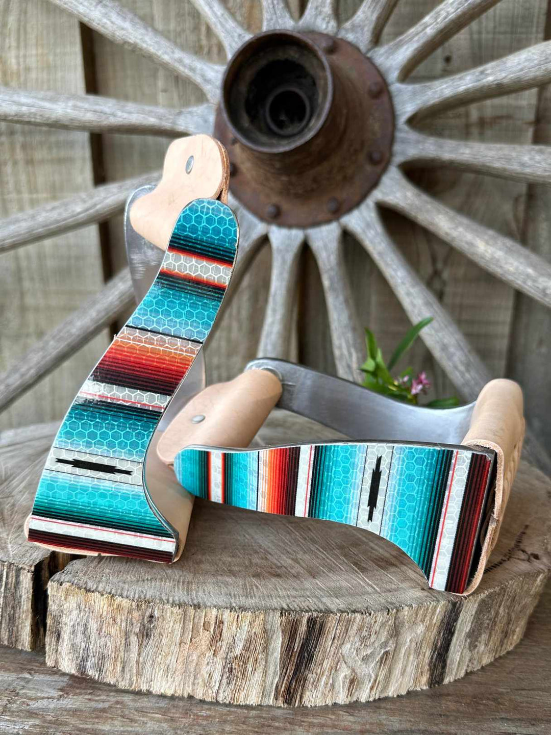 Stirrups - Southwest Angled Stirrup Set