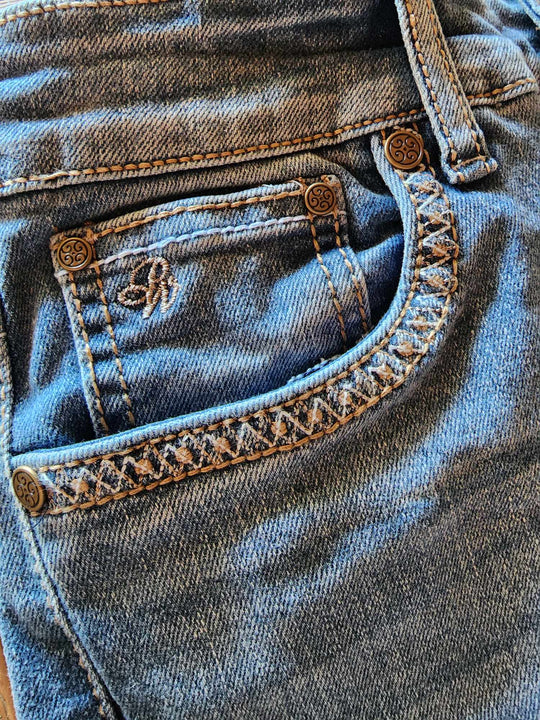 Pure Western Sunny Dreamcatcher Bootcut 34" Leg Jeans
