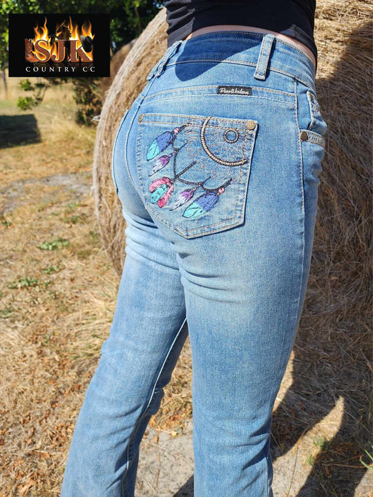 Pure Western Sunny Dreamcatcher Bootcut 34" Leg Jeans