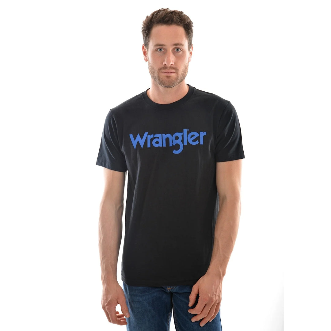 Tee - Wrangler Mens Logo Western Tee Shirt