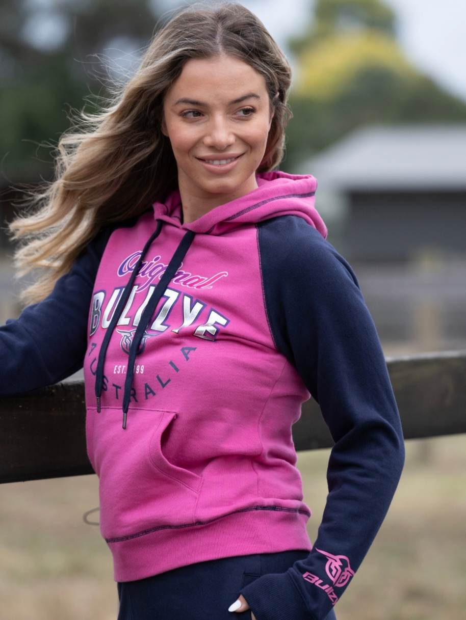 Bullzye Warina Rose Hooded Jumper Hoodie Size 18