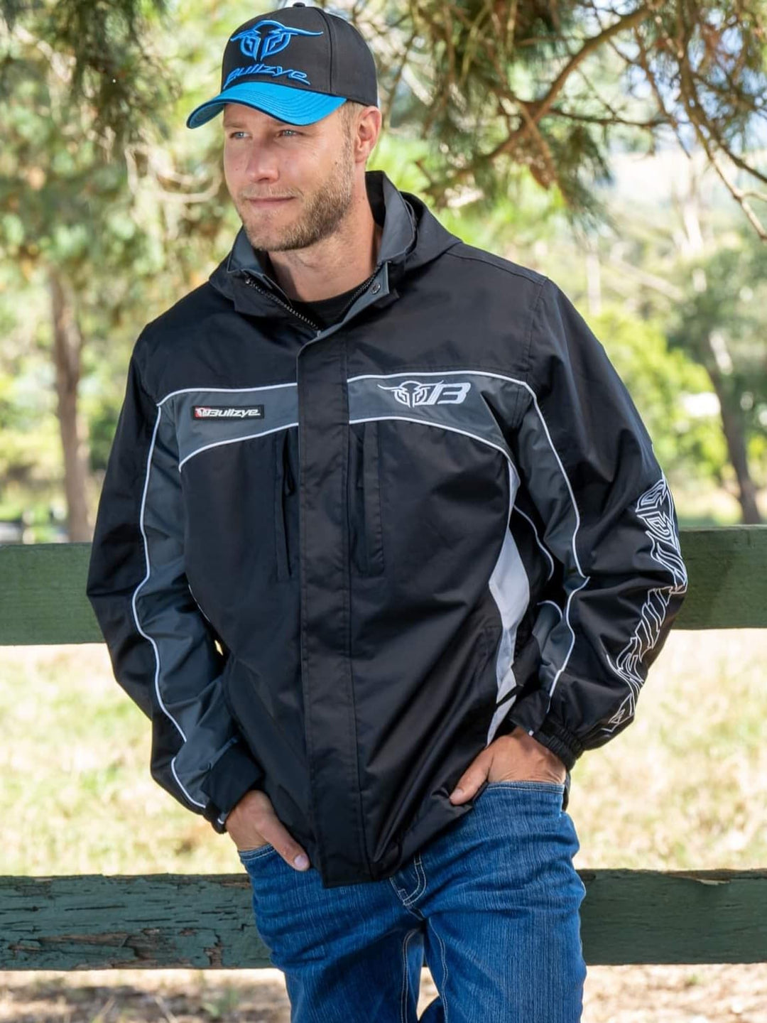 Jacket - Bullzye Mens Bazooka Waterproof Jacket Size Sm or M