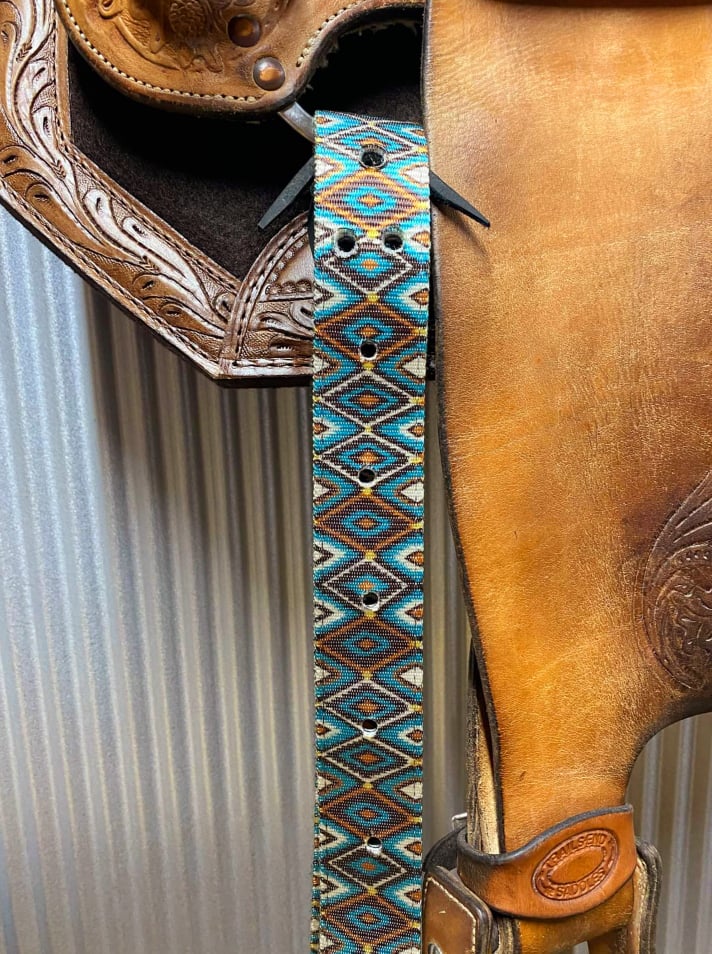 Billett - Western Billett Tie Strap & Off Billett Set Southwest