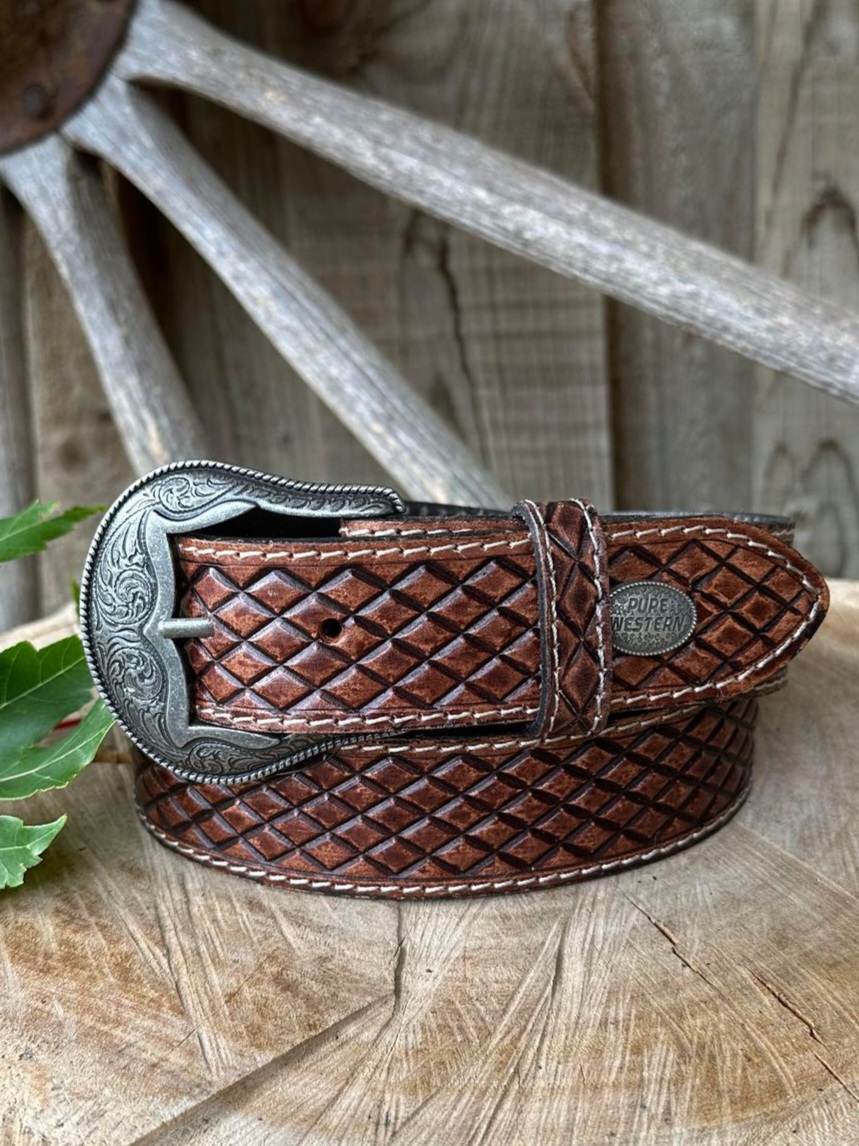 Pure Western Eastan Leather Belt