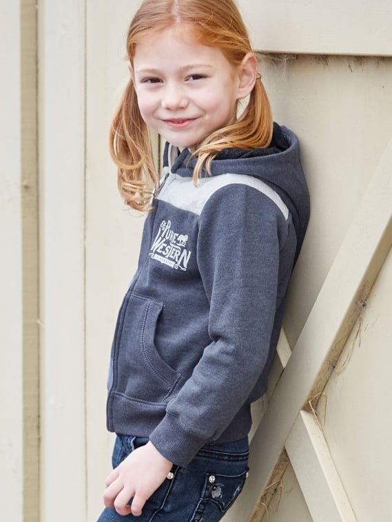 Jumper - Girls Pure Western Frankie Hooded Jumper Size 6, 8, 10