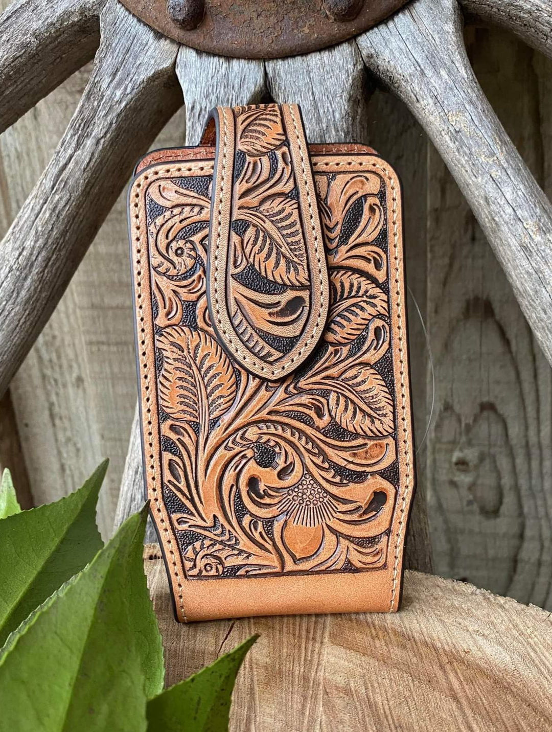 Phone - Nocona Genuine Leather Phone Holder Case