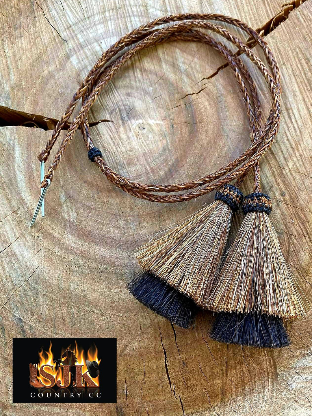 Genuine HH Stampede String Sorrel/ Black Mule