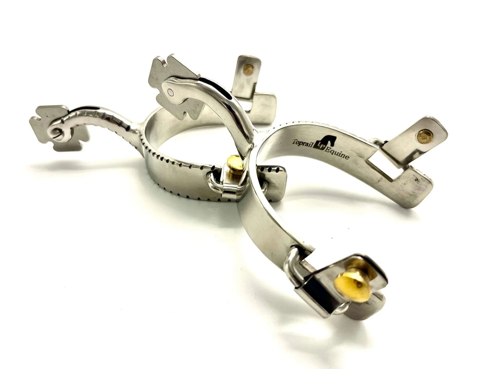 Spurs -  Stainless Show Spur Set Ladies Size