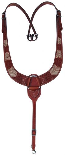 Pulling  - Beautiful Leather Breastcollar Breastplate