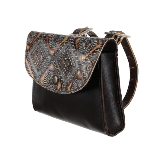 Saddle Pouch -  Genuine Leather Saddle Bag