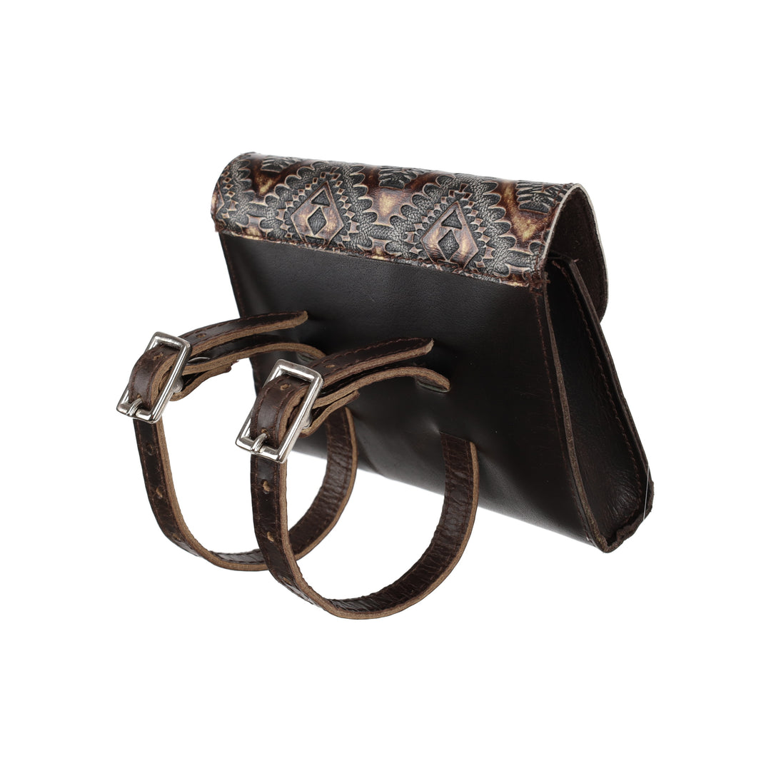 Saddle Pouch -  Genuine Leather Saddle Bag