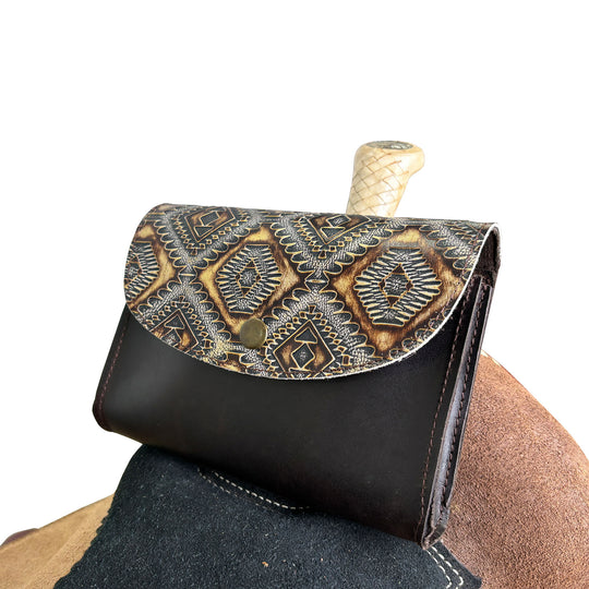 Saddle Pouch -  Genuine Leather Saddle Bag