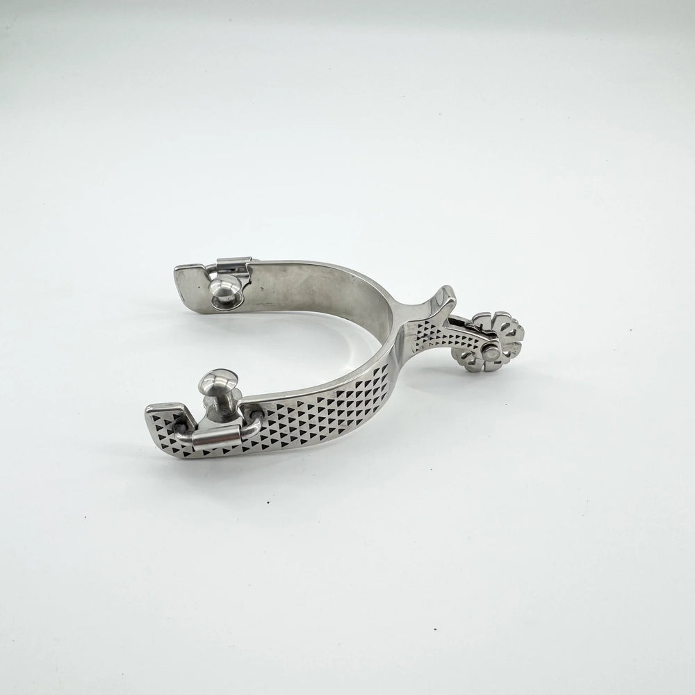 Spurs -  Stainless Short Shank Spur Set