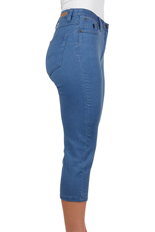 Thomas Cook Suzie Stretch Capri Jeans Size 14