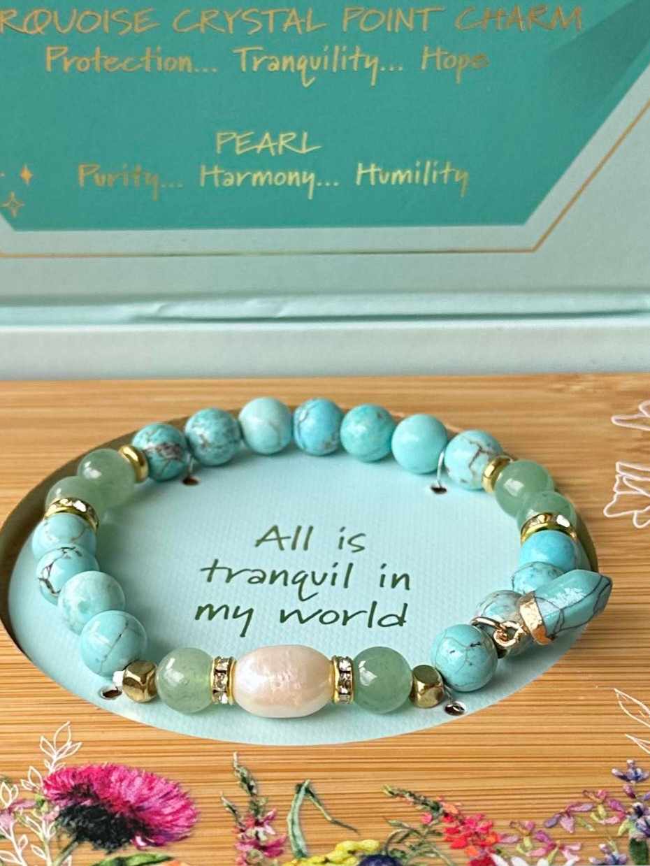 Jewellery - Genuine Semi Precious Gemstone Bracelet Gift Boxed
