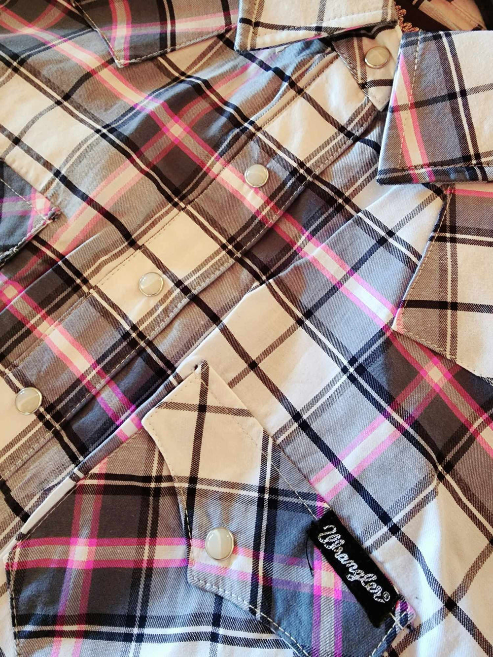Wrangler Western Ladies Lucy Shirt 100% Cotton Size 10