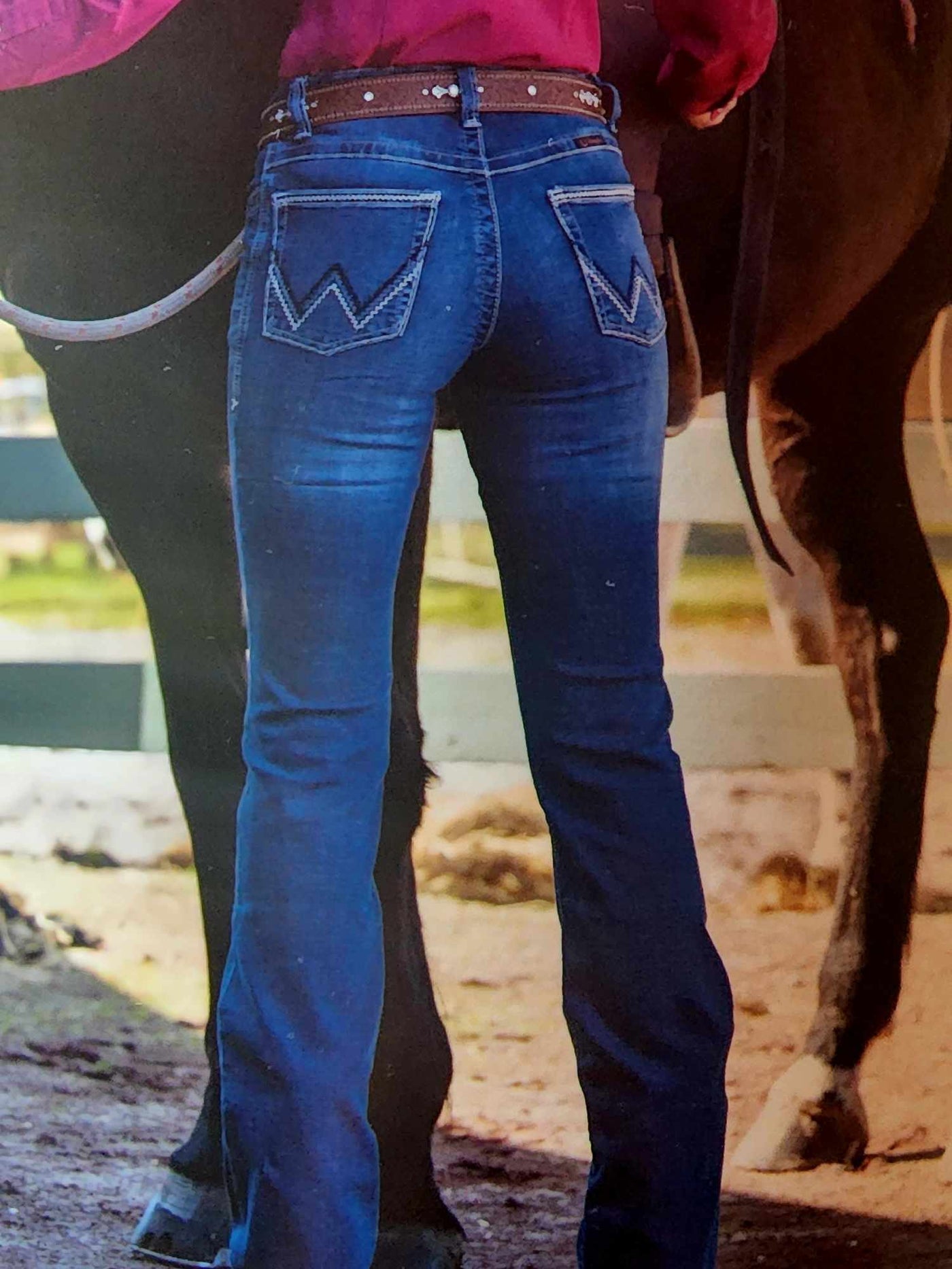 Wrangler WILLOW Ultimate Riding SLIM FIT  Jeans 32" Leg