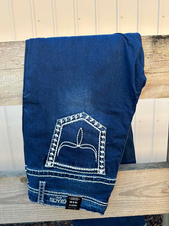 Grace In La Perfect Fit CURVY Jeans  32" Leg