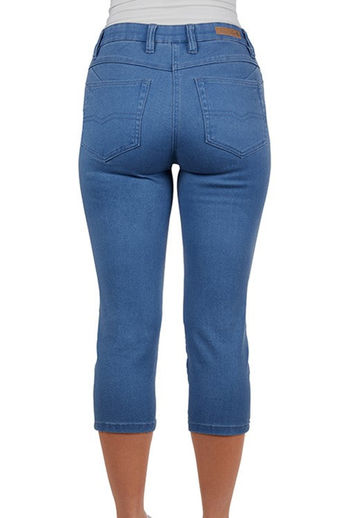 Thomas Cook Suzie Stretch Capri Jeans Size 14