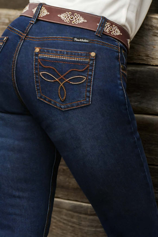 Pure Western Eden Mid Rise Bootcut 34" Leg Jeans