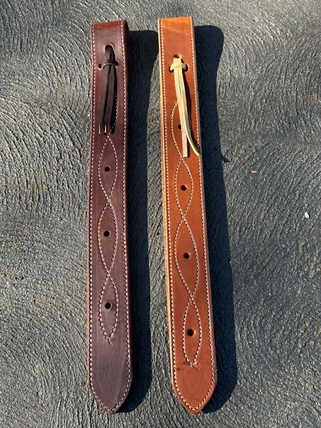 Billett -  Harness Double Ply Leather Off Billet