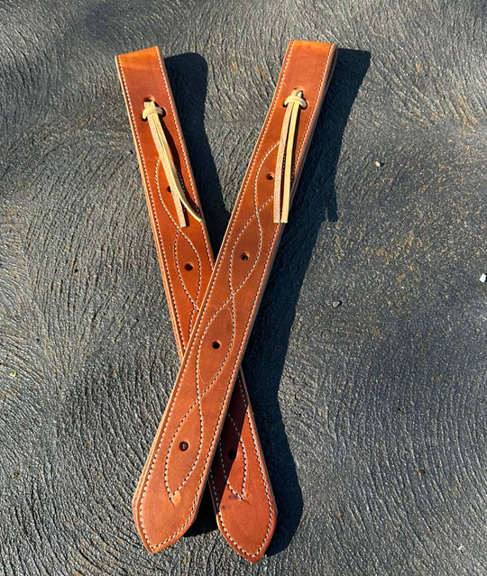 Billett -  Harness Double Ply Leather Off Billet