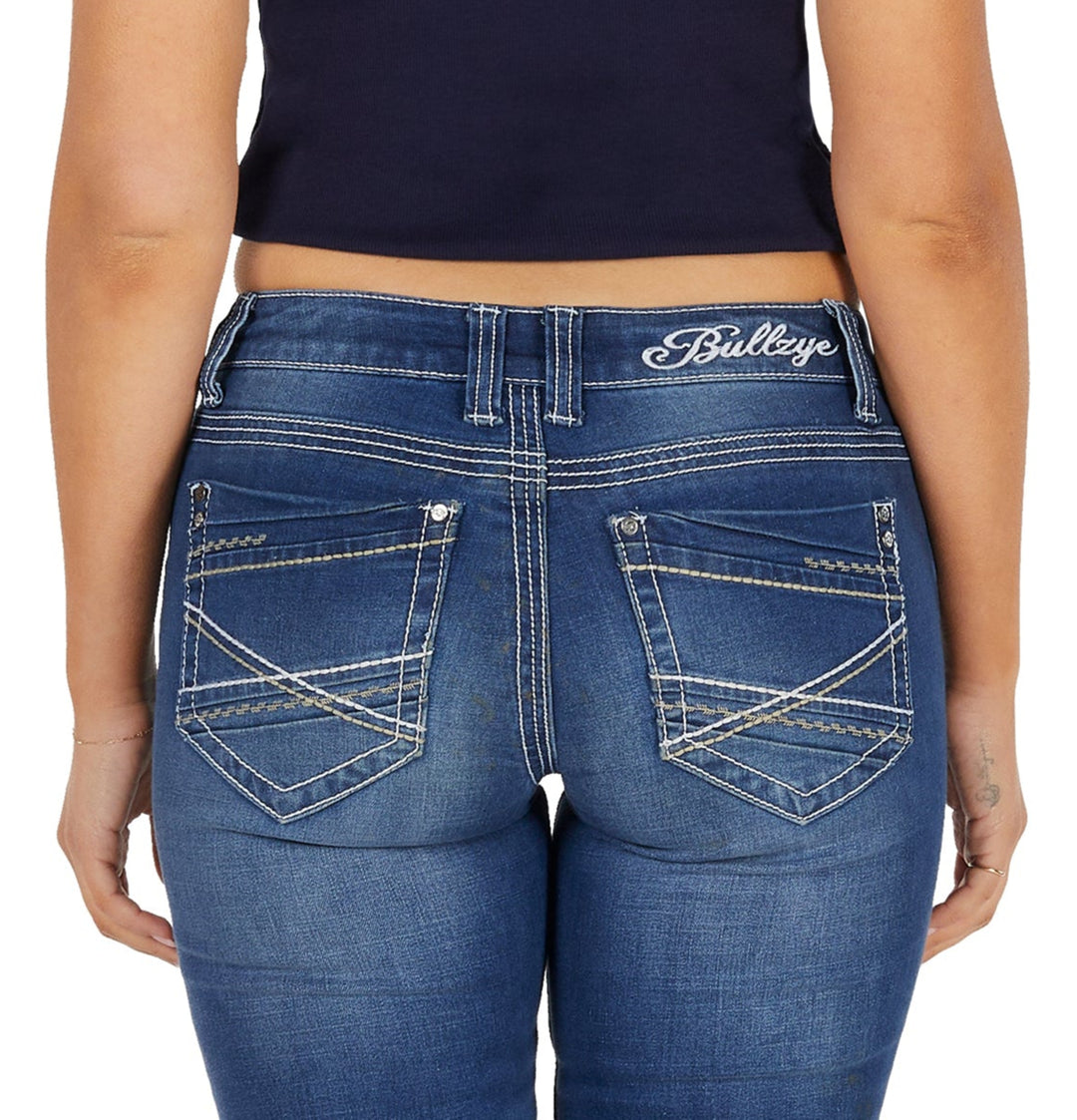 Bullzye Ladies Western Dahlia Stretch Jeans