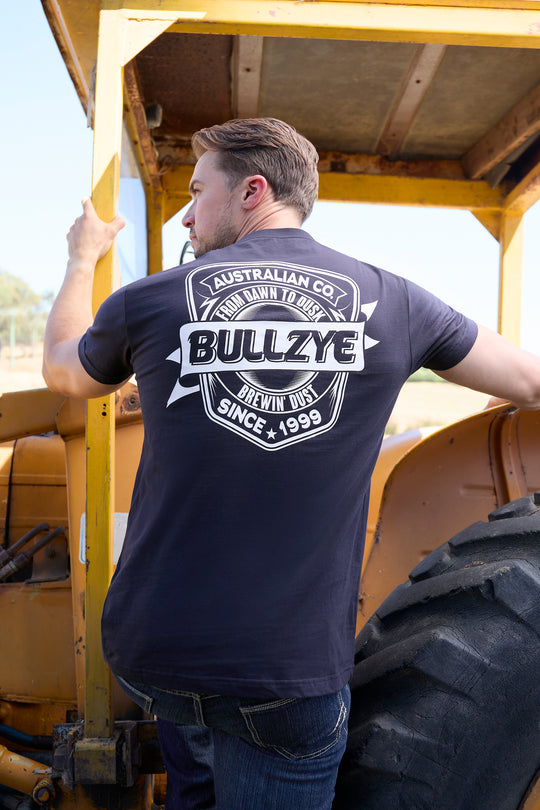 Tee - Bullzye Mens Brew Western Tee Shirt