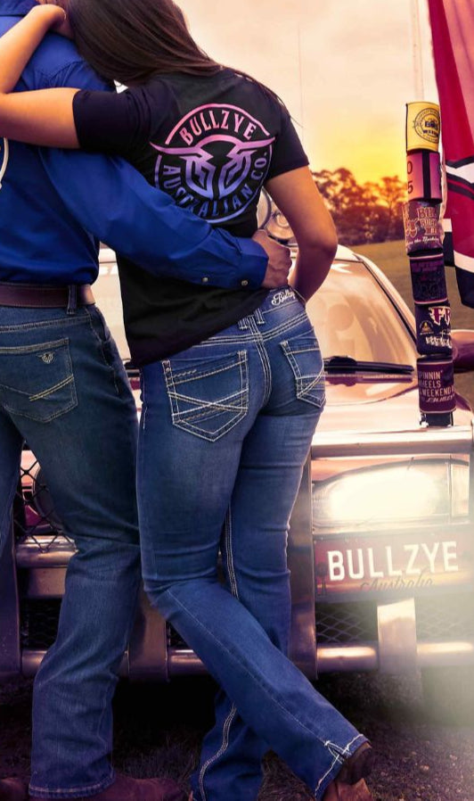 Bullzye Ladies Western Dahlia Stretch Jeans