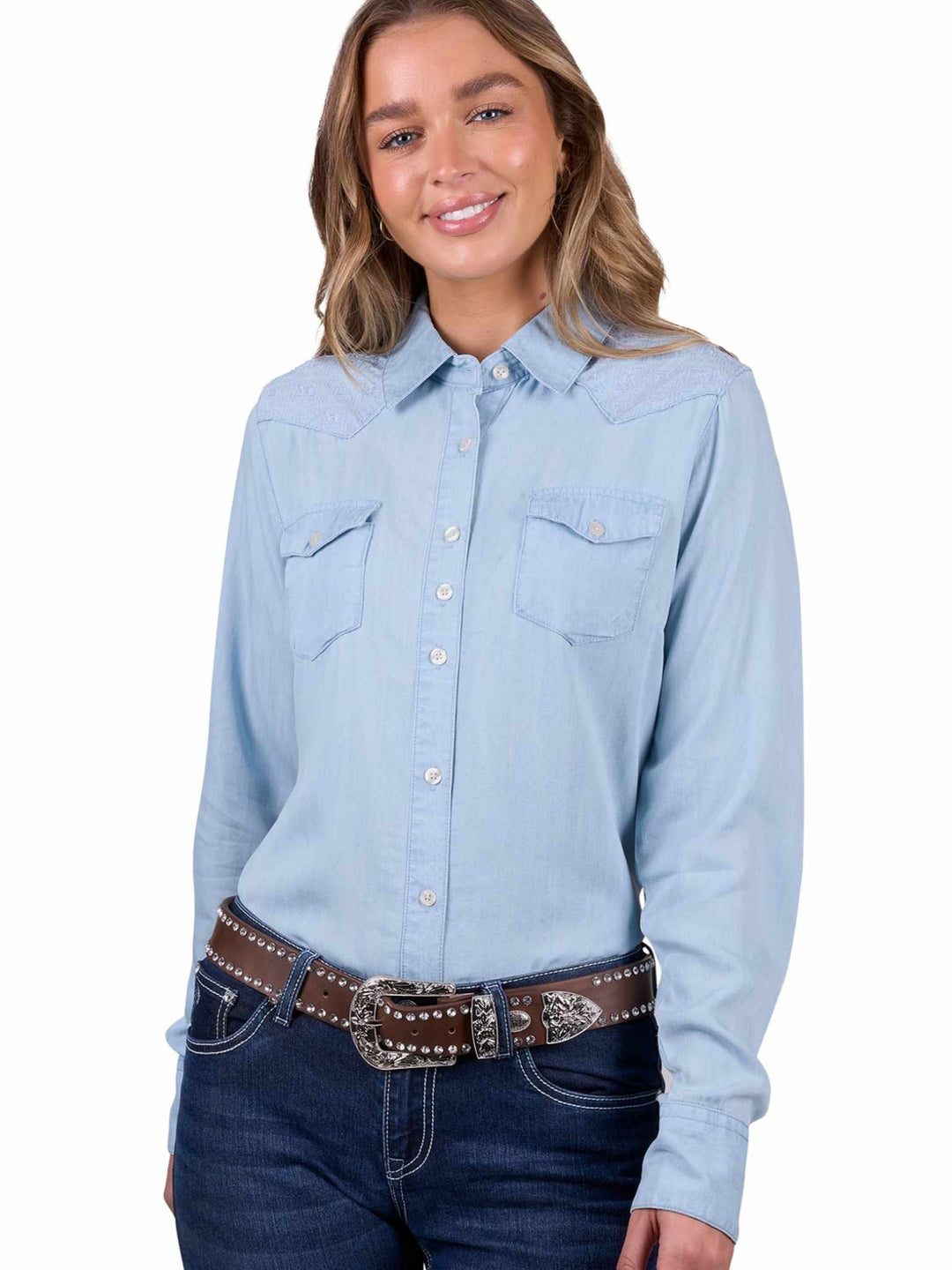 Pure Western Ladies Wanda Arena Dress Shirt