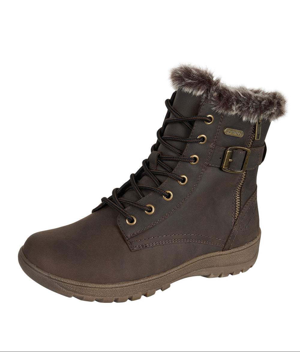 Thomas Cook Ladies Luna Winter Waterproof Leather Boots