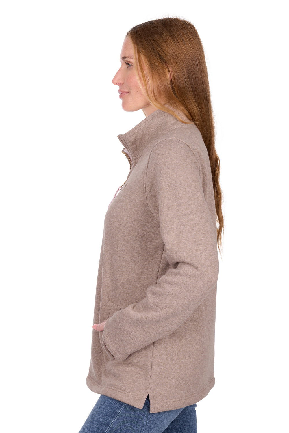 Thomas Cook Lydia Quarter Zip Rugby Jumper