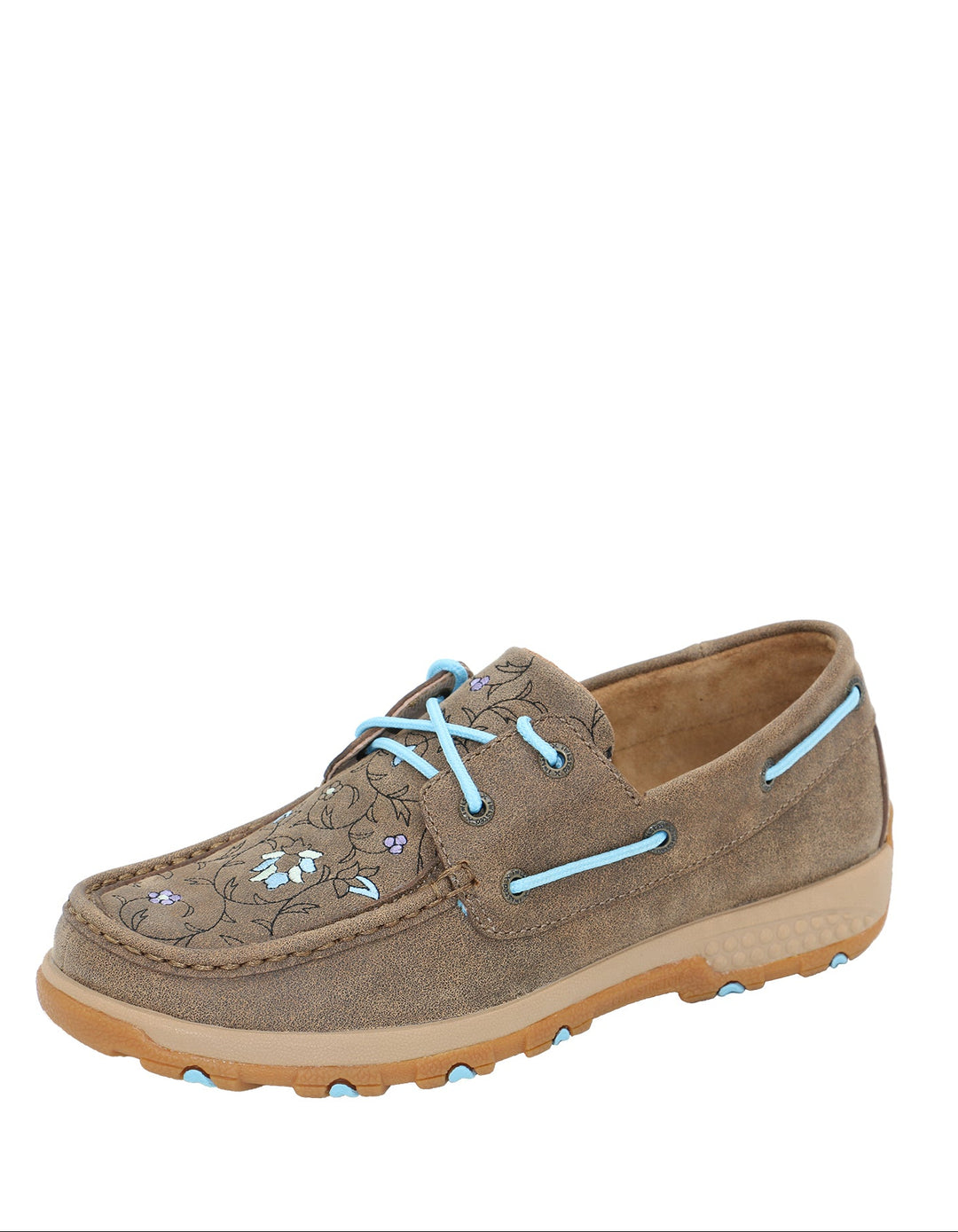 Twisted x Cell Stretch Casual Leather Driving Mocs Western