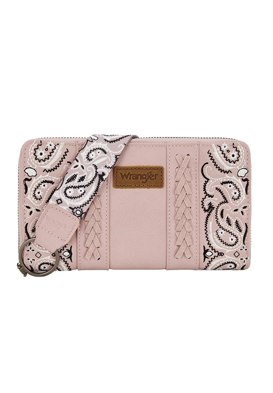Wrangler Western Wallet Paisley