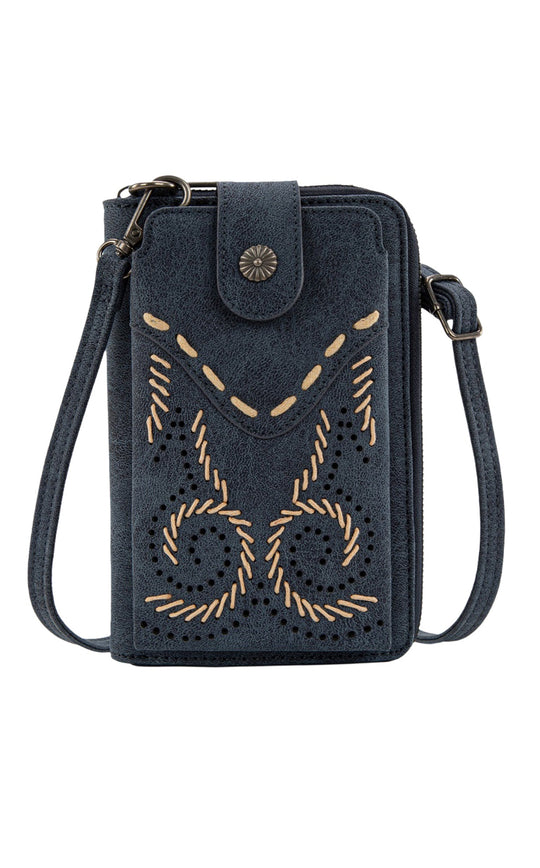 Wrangler Swirl Phone Wallet Crossbody