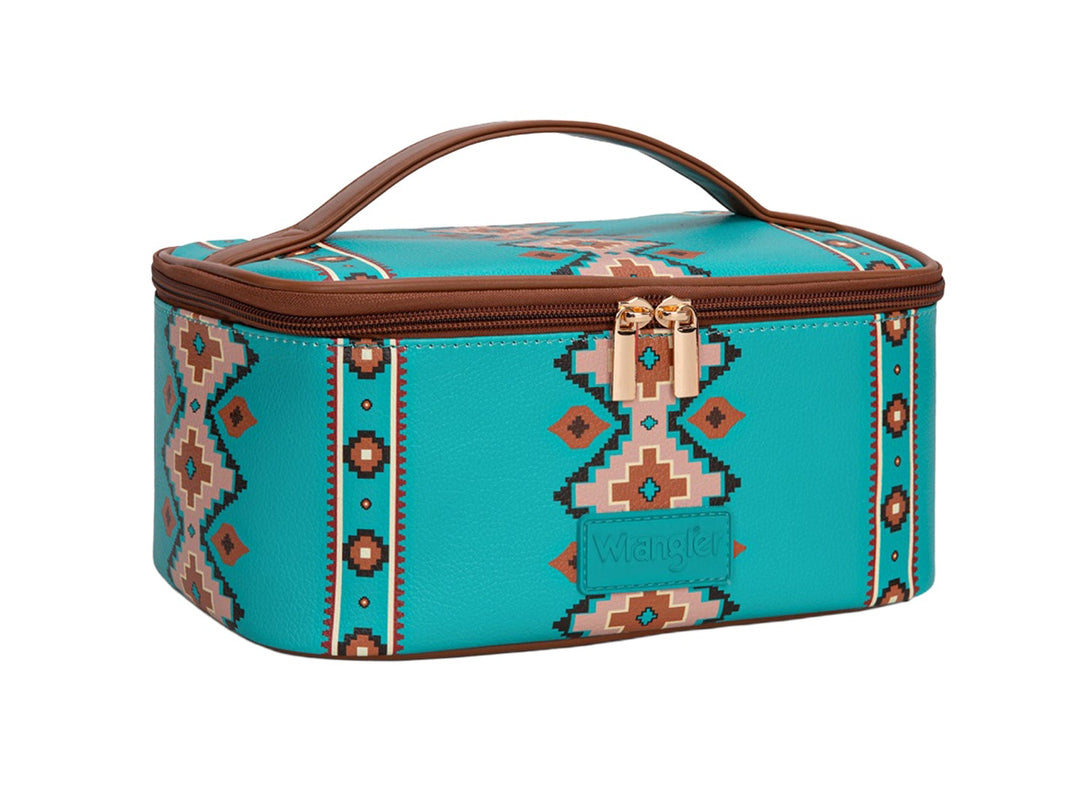 Cosmetic Bag - Wrangler Canvas western Theme